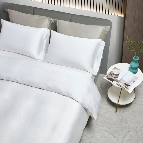 100% Bamboo Duvet Cover Set – Ultra Soft, Breathable & Hypoallergenic